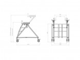 350kg Technical Dimensions